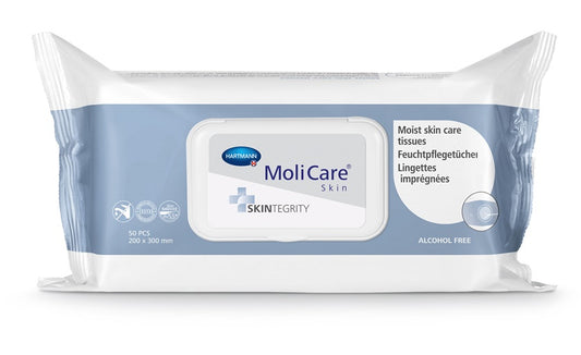 MoliCare® Skin Feuchtpflegetücher 50 Stück nur 8,79€